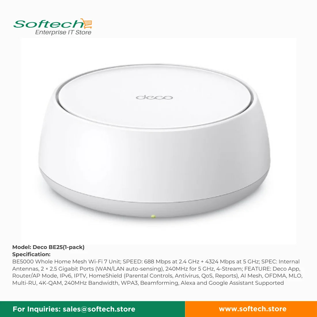 TP-LINK SOHO Wi-Fi 7 Mesh System