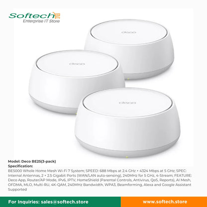 TP-LINK SOHO Wi-Fi 7 Mesh System