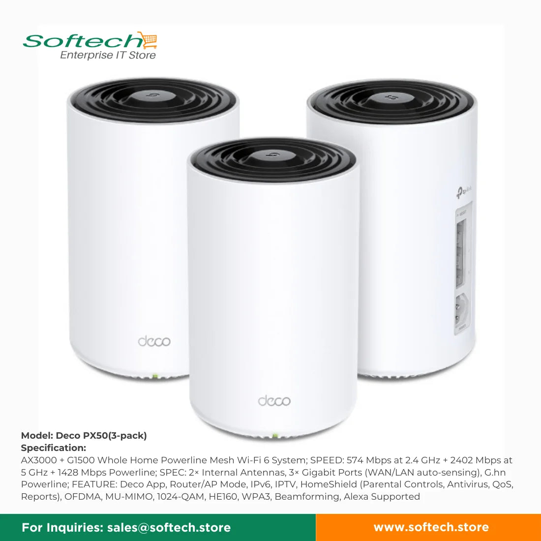 TP-LINK SOHO Wi-Fi 6 Mesh System