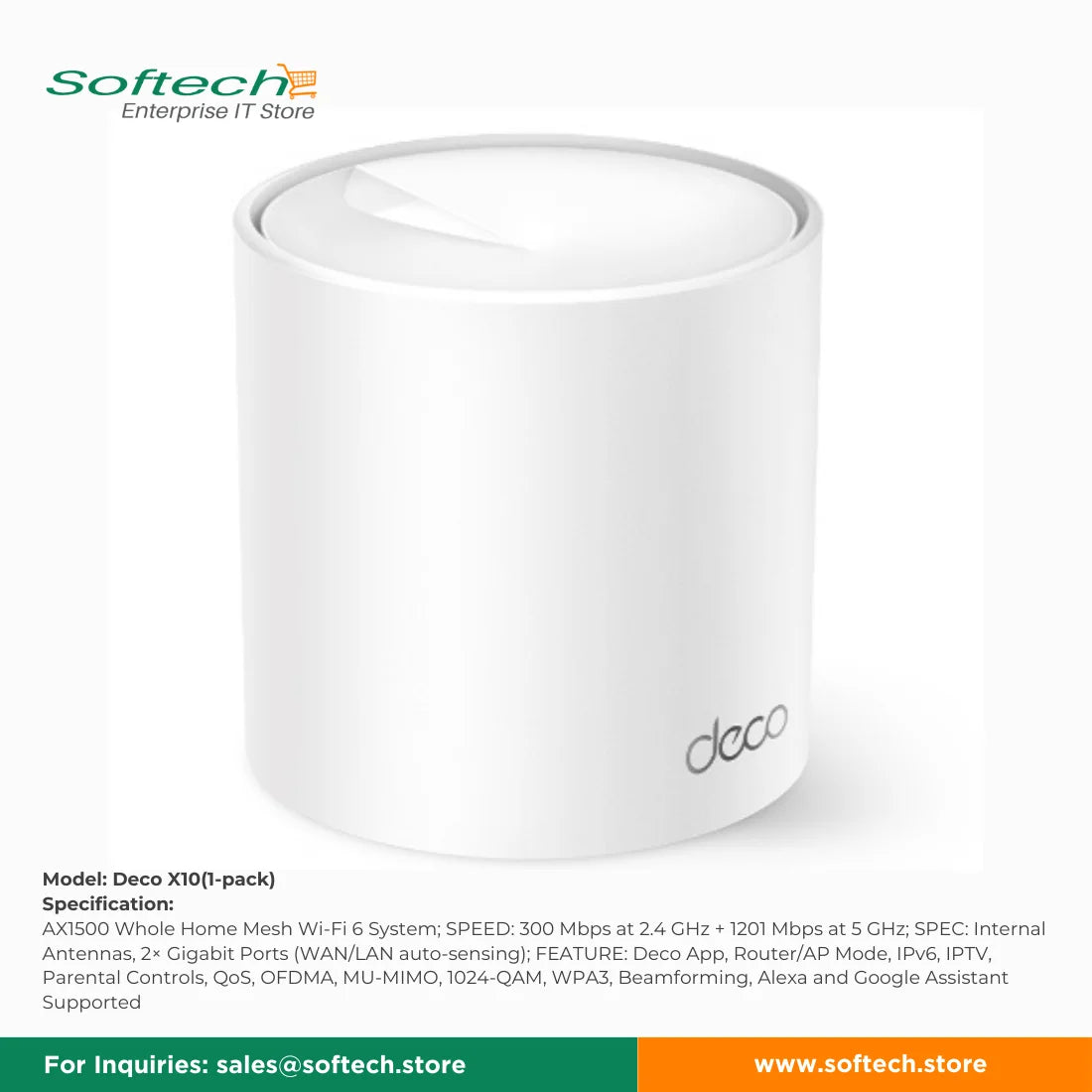 TP-LINK SOHO Wi-Fi 6 Mesh System