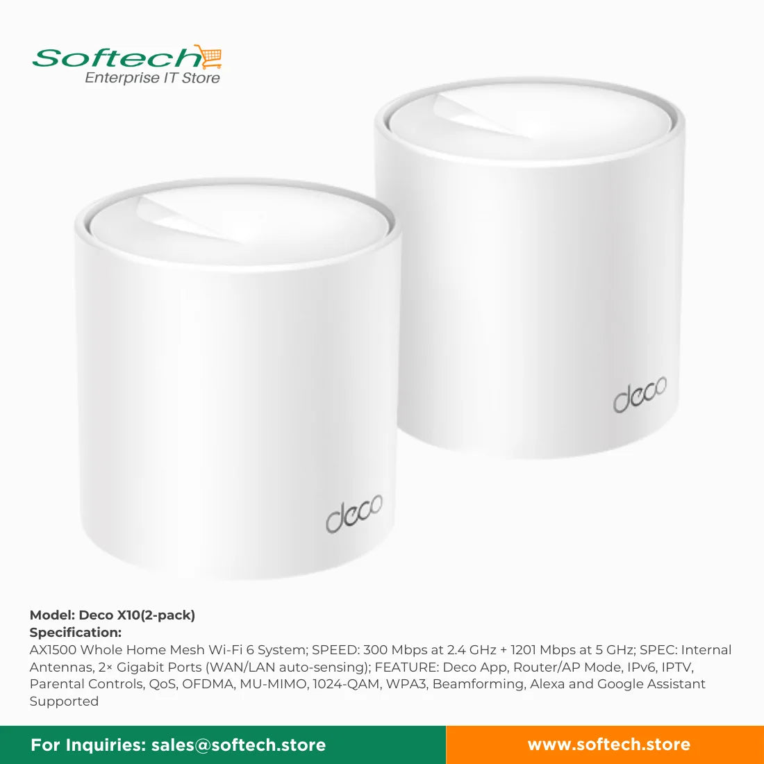 TP-LINK SOHO Wi-Fi 6 Mesh System