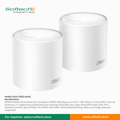 TP-LINK SOHO Wi-Fi 6 Mesh System