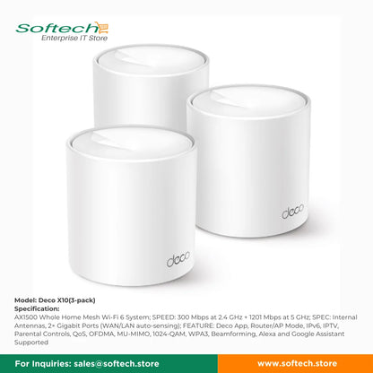 TP-LINK SOHO Wi-Fi 6 Mesh System