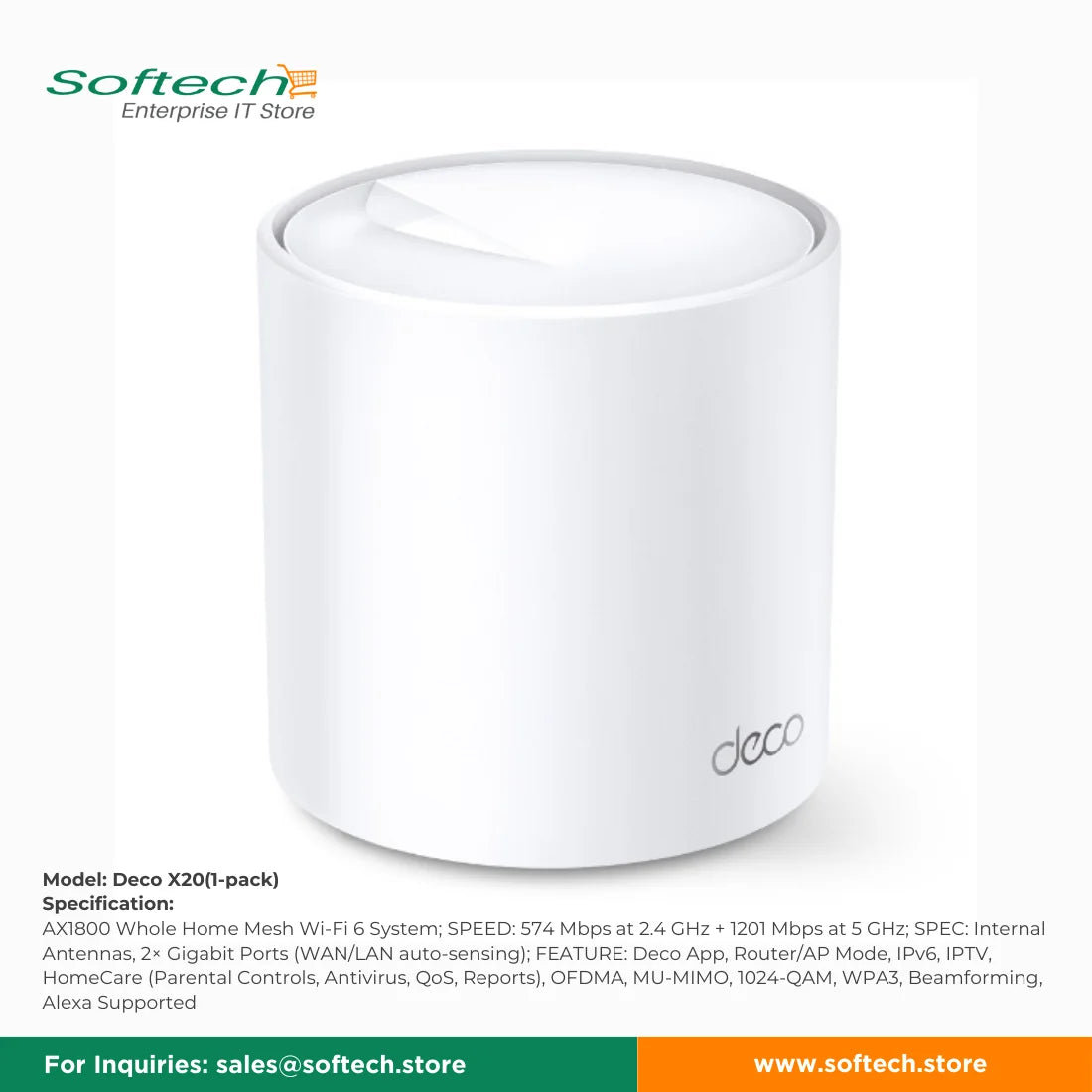 TP-LINK SOHO Wi-Fi 6 Mesh System