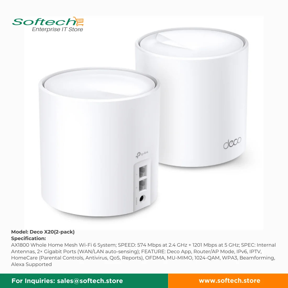 TP-LINK SOHO Wi-Fi 6 Mesh System