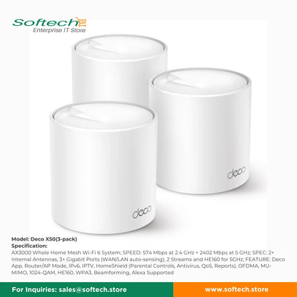 TP-LINK SOHO Wi-Fi 6 Mesh System