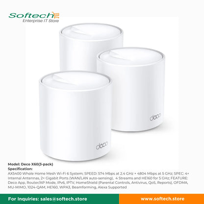 TP-LINK SOHO Wi-Fi 6 Mesh System