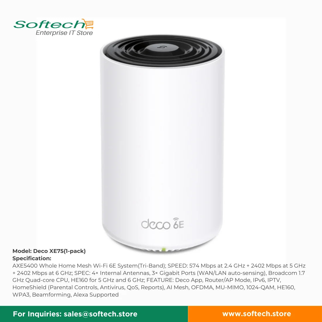 TP-LINK SOHO Wi-Fi 6 Mesh System