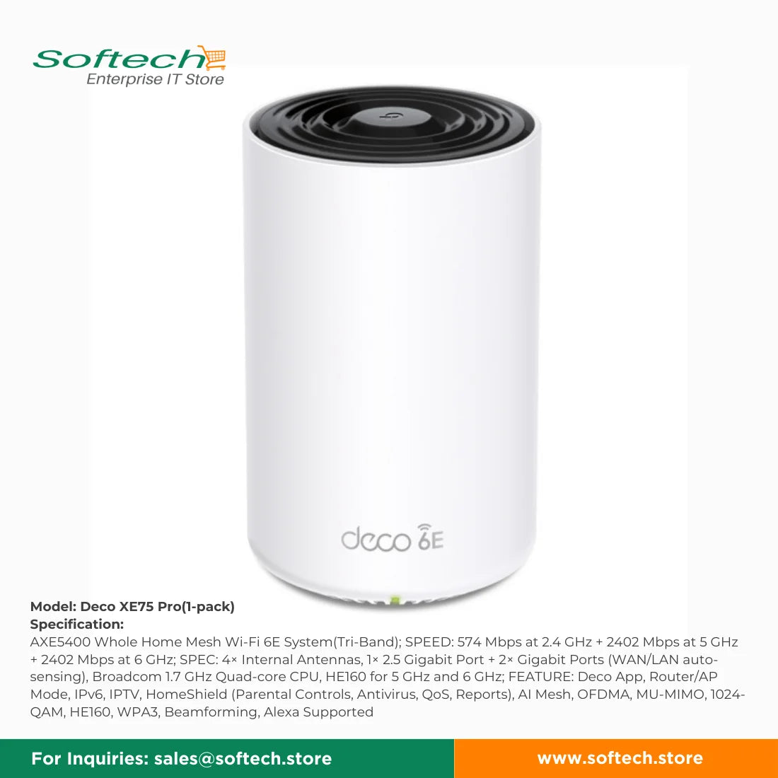 TP-LINK SOHO Wi-Fi 6 Mesh System