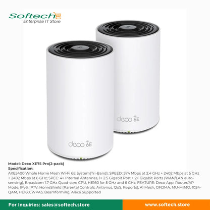 TP-LINK SOHO Wi-Fi 6 Mesh System