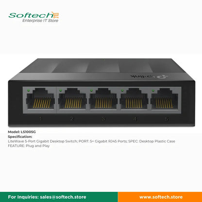 TP-LINK FESTA Unmanaged 5/8P Giga-Switch