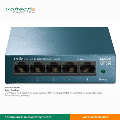 TP-LINK FESTA Unmanaged 5/8P Giga-Switch