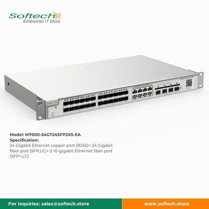 Reyee Layer 3 Cloud Managed Switch for Enterprise-Level Networking