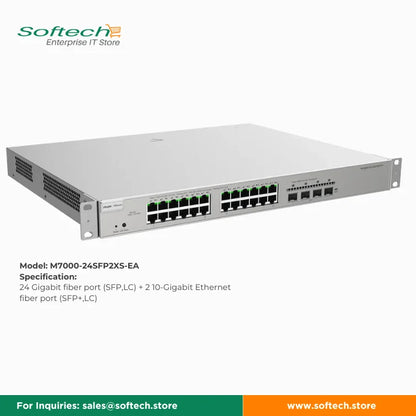 Reyee Layer 3 Cloud Managed Switch for Enterprise-Level Networking