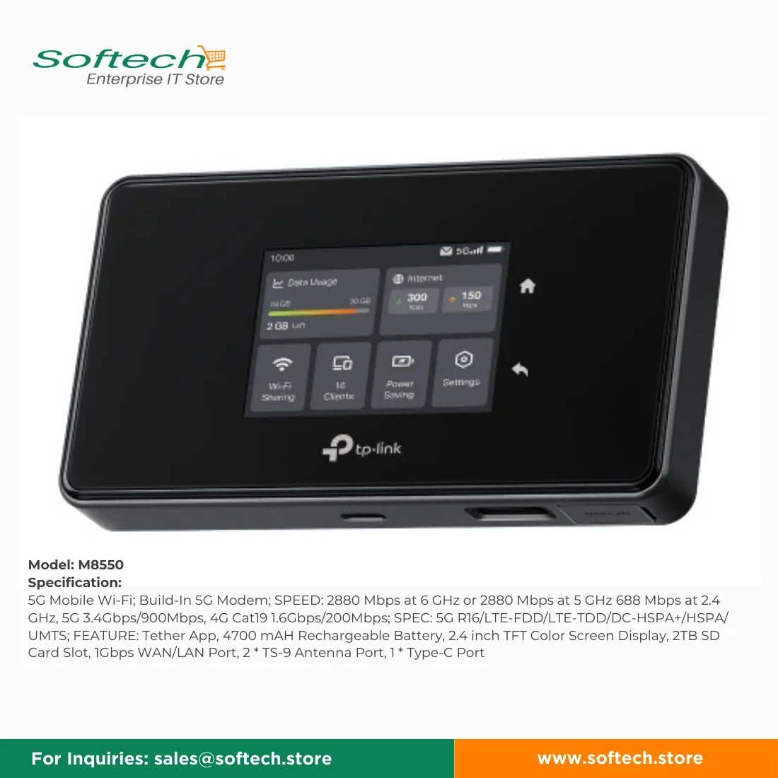image TP-LINK Mobile Wi-Fi - LTE/5G Gateway Online | TP-Link Store