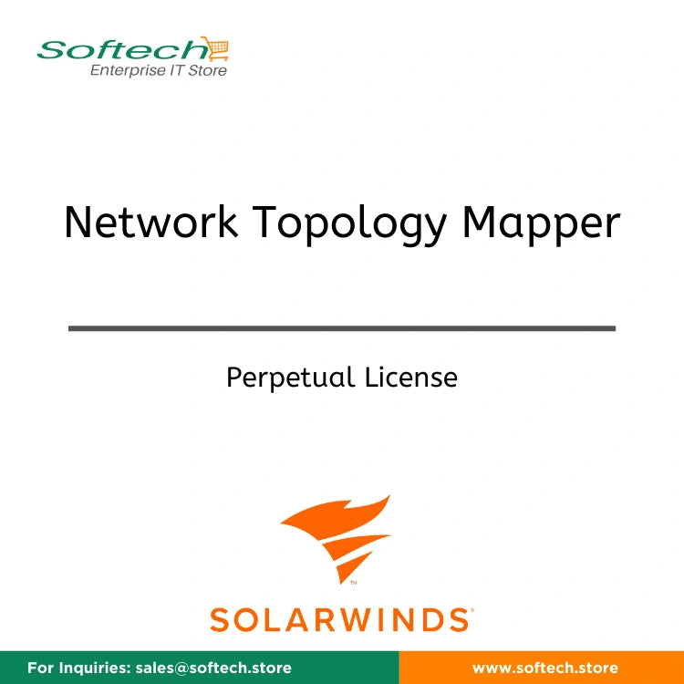 SolarWinds Network Topology Mapper - License with 1st-Year Maintenance - Network Topology Mapper