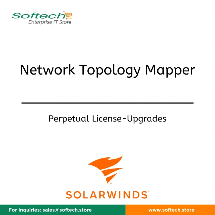 Out-of-Maintenance Upgrade SolarWinds Network Topology Mapper - License with 1st-Year Maintenance - Network Topology Mapper