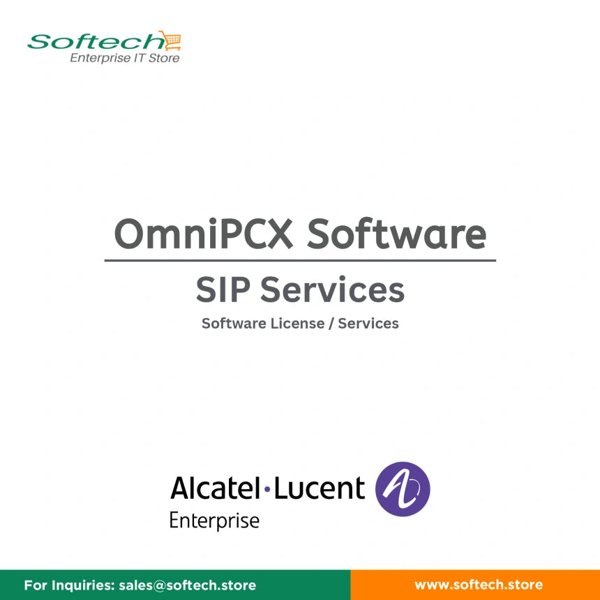 Alcatel-Lucent OmniPCX Software: SIP services