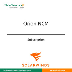 SolarWinds Network Configuration Manager - Annual Subscription