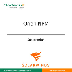 SolarWinds Network Performance Monitor - Annual Subscription