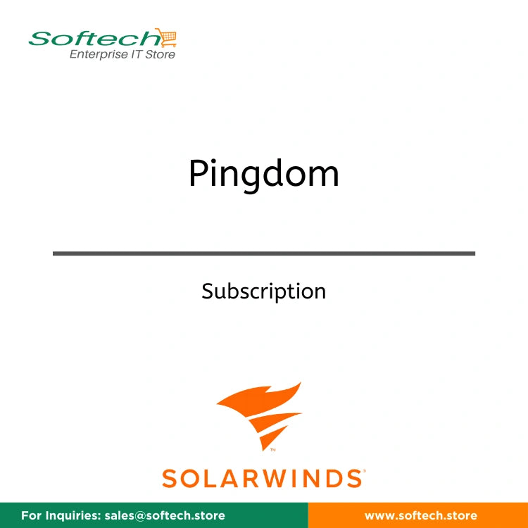 SolarWinds Pingdom Synthetics  - Annual Subscription - Pingdom