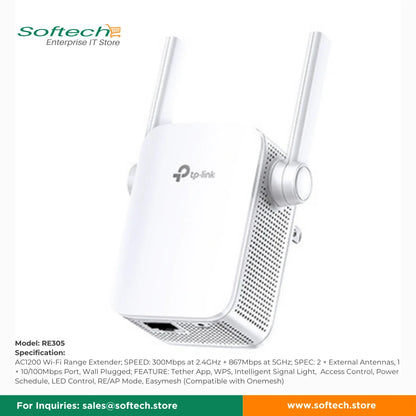 TP-LINK SOHO Wi-Fi 5 Range Extender