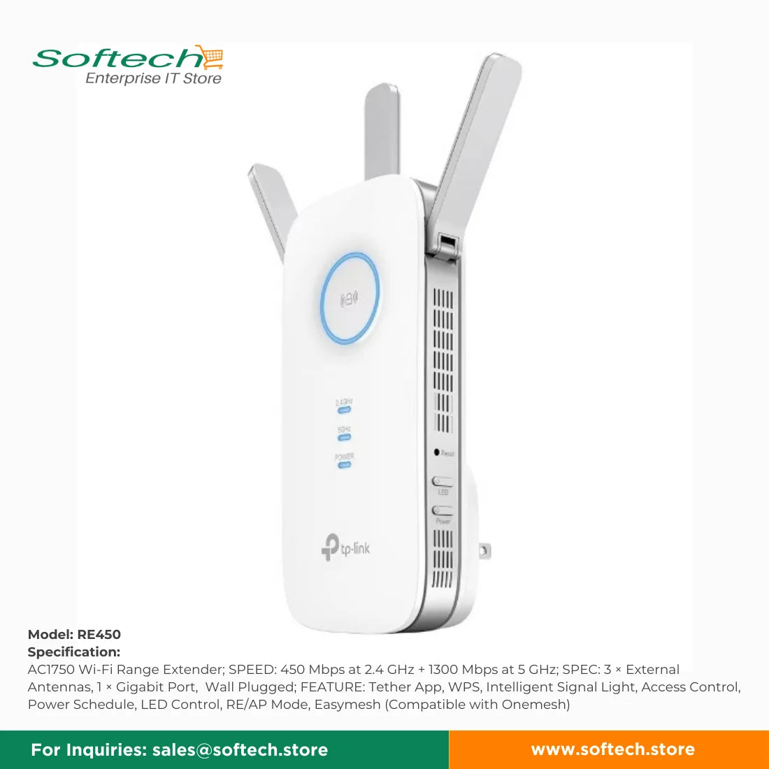TP-LINK SOHO Wi-Fi 5 Range Extender