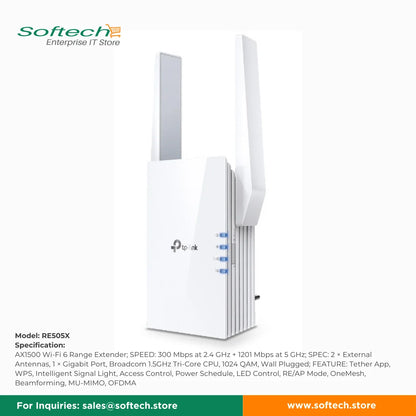 TP-LINK SOHO Wi-Fi 6 Range Extender