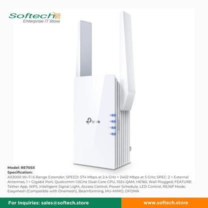 TP-LINK SOHO Wi-Fi 6 Range Extender