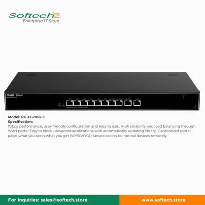 Reyee High-Performance Router for Seamless Internet Access
