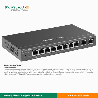 Reyee High-Performance Router for Seamless Internet Access