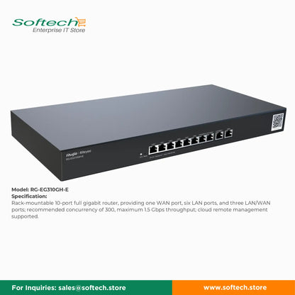 Reyee High-Performance Router for Seamless Internet Access