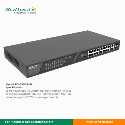 Reyee Add-On and Accessories for Unmanaged Network Switch