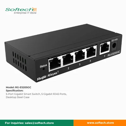Reyee Cloud Managed Switch for IP Surveillance Cameras
