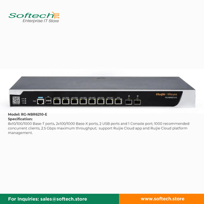 Reyee High-Performance Router for Seamless Internet Access