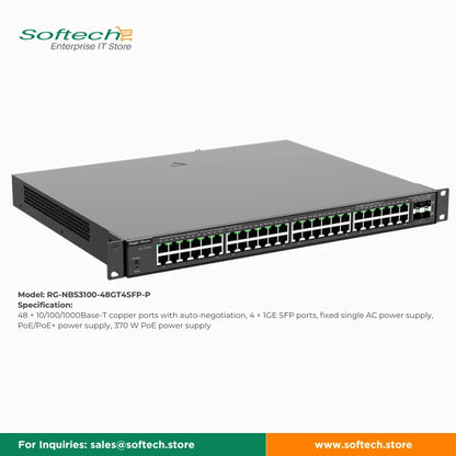Reyee Layer 2 Cloud Managed Switch for Optimized Network Performance