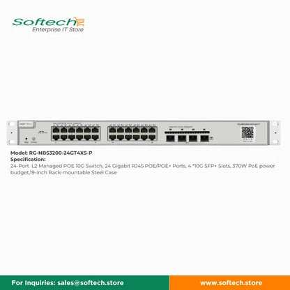 Reyee Layer 2 Cloud Managed Switch for Optimized Network Performance
