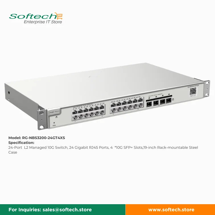 Reyee Layer 2 Cloud Managed Switch for Optimized Network Performance