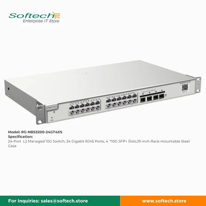 Reyee Layer 2 Cloud Managed Switch for Optimized Network Performance