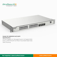 Reyee L2+ Cloud Managed Switch with Advanced Network Features