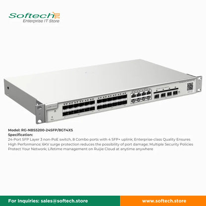Reyee L2+ Cloud Managed Switch with Advanced Network Features