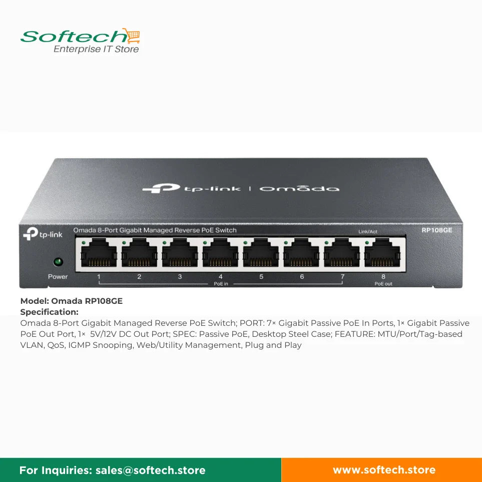 image TP-LINK Business Accessories - PoE Adapter Online | TP-Link Store