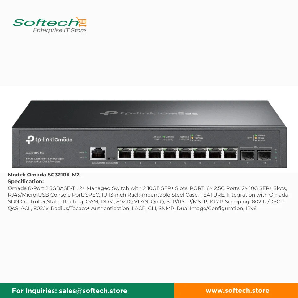 TP-LINK OMADA L2+ Managed Switch