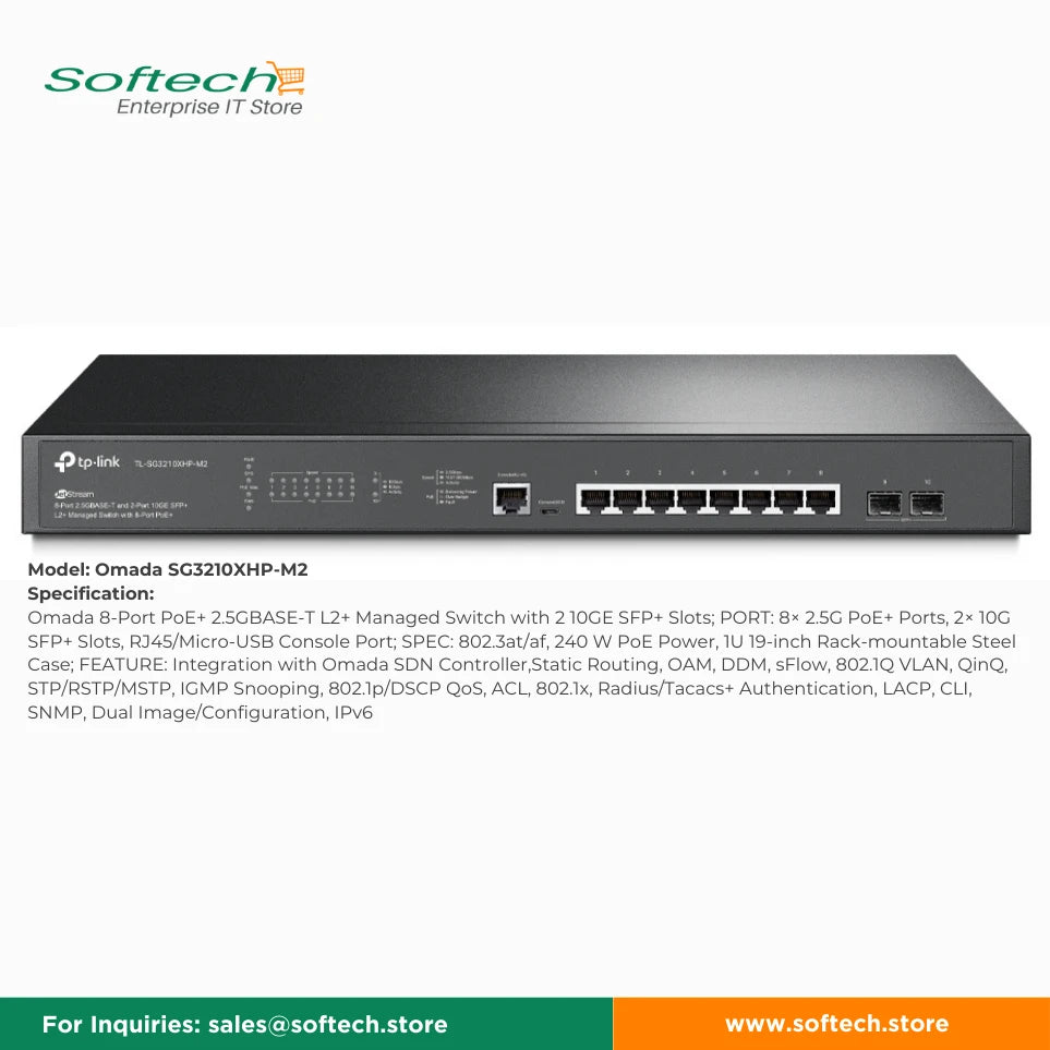 TP-LINK OMADA L2+ Managed Switch