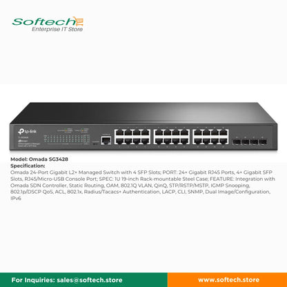 TP-LINK OMADA L2+ Managed Switch