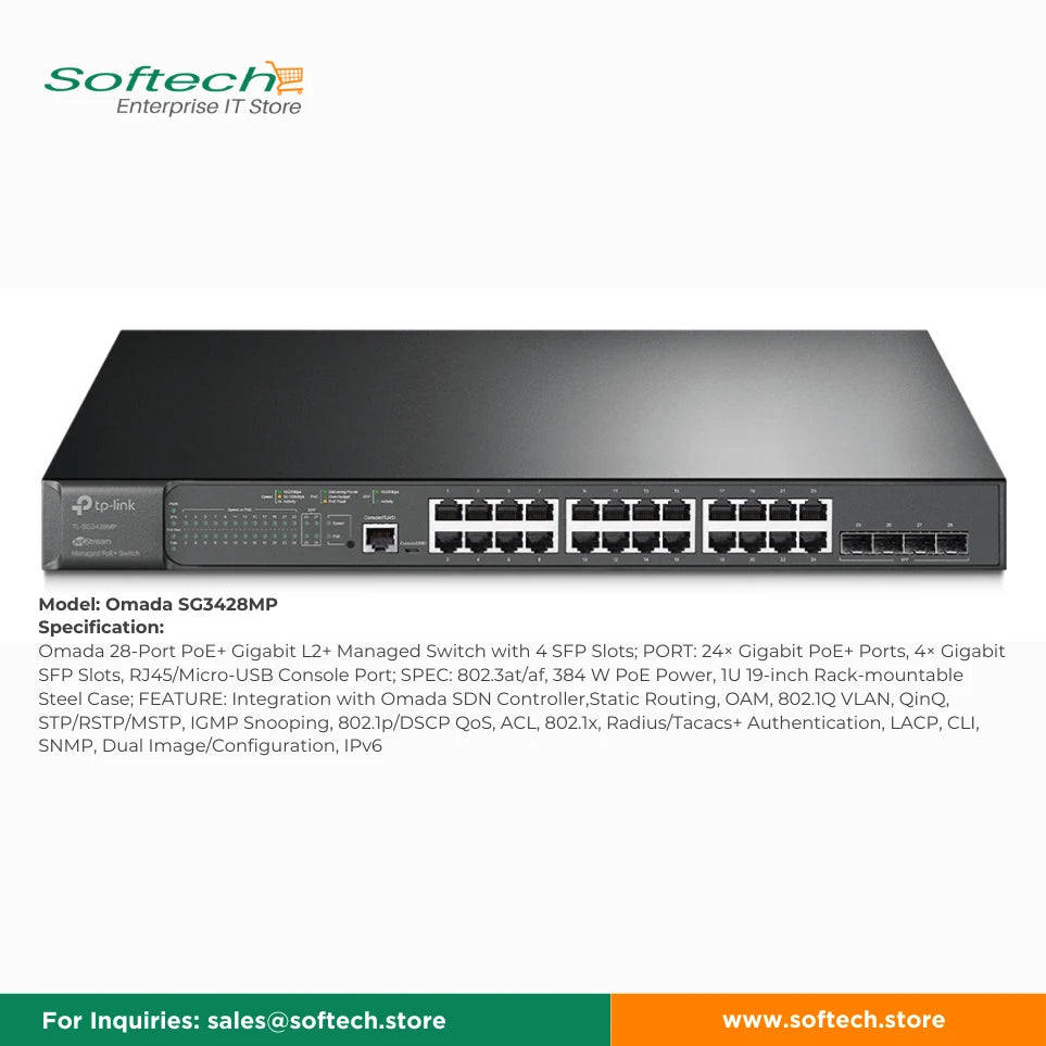 TP-LINK OMADA L2+ Managed Switch