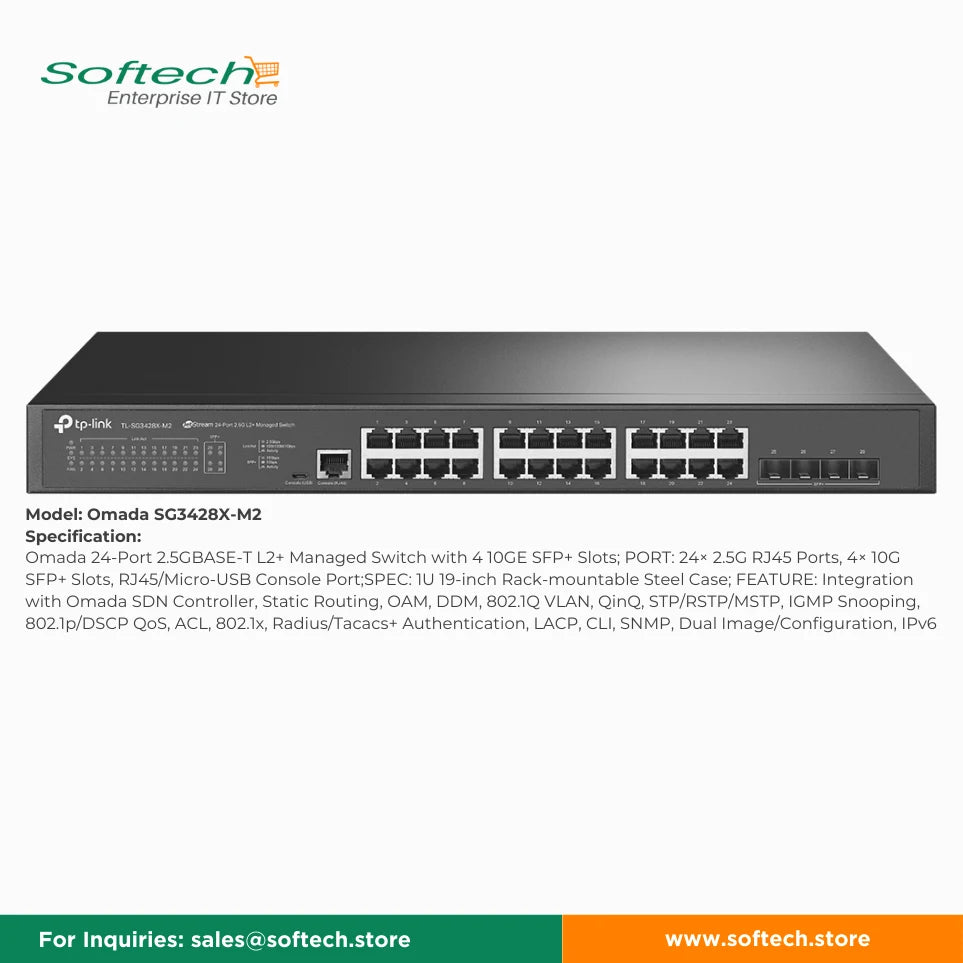 TP-LINK OMADA L2+ Managed Switch