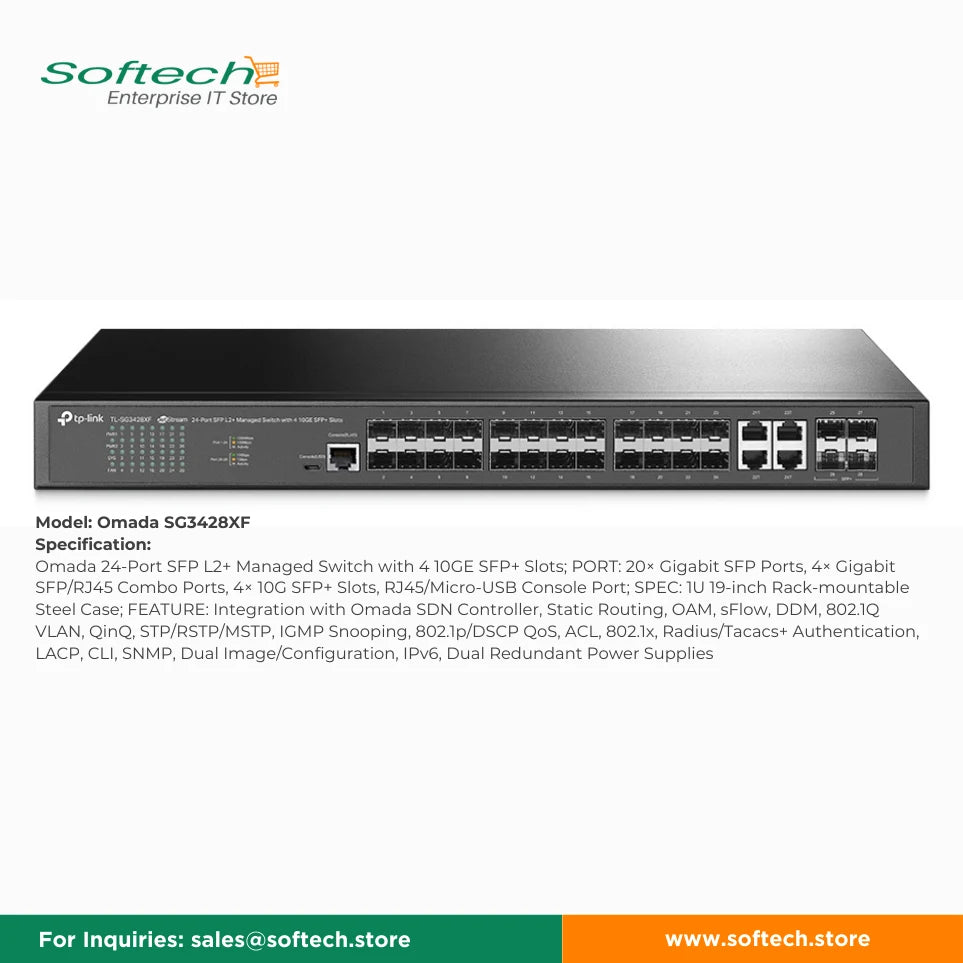 TP-LINK OMADA L2+ Managed Switch