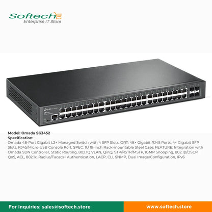 TP-LINK OMADA L2+ Managed Switch