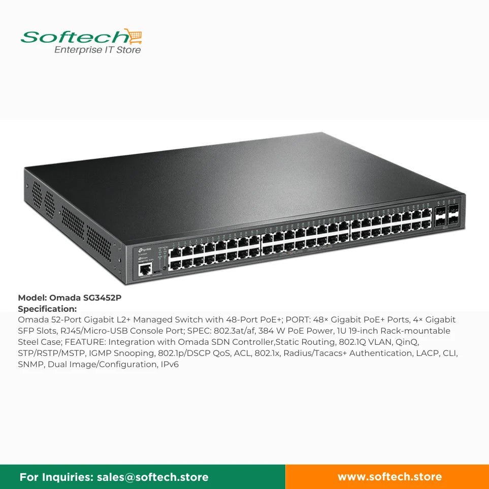 TP-LINK OMADA L2+ Managed Switch